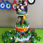 Awesome Angry Birds Cupcake Tower