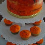 Eye of Sauron Cupcake Tower