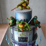 Terrific Teenage Mutant Ninja Turtles Cake