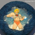 Awesome Light-up He-Man Cake