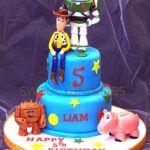 Terrific Toy Story 5th Birthday Cake