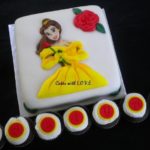 Beautiful Princess Belle Cake
