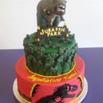 Great Jurassic Park Cake