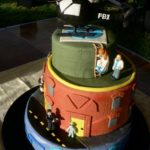 Awesome X-Files Wedding Cake