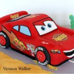 Great Lightning McQueen Cake