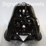 Awesome Darth Vader Helmet Cake