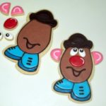 Cute Mr. Potato Head Cookies