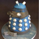 Cute Dalek Cake