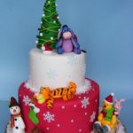 Gorgeous Winnie the Pooh Christmas Cake