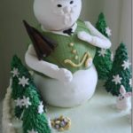 Sensational Sam The Snowman Cake