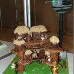 Stunning Gingerbread Ewok Village