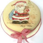 Festive Santa Cakes