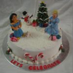 Cool Disney Princess Christmas Cake