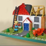 Cute Bob the Builder Cake