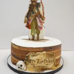 Stunning Pirates of the Caribbean Birthday Cake