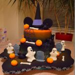 Spooktacular Mickey Mouse Halloween Cake