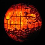Awesome Death Star II Pumpkin Carving