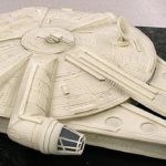 Amazing Millennium Falcon Cake