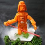 Awesome Darth Vader Veggie Carving