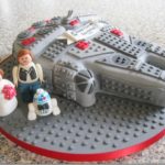 Amazing LEGO Millennium Falcon Wedding Cake