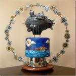 Stunning Steampunk Smashing Pumpkins Cake