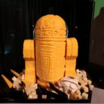 Awesome R2-D2 Cheese Sculpture