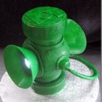 Great Green Lantern Cake