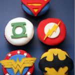 Cool Justice League Cupcakes