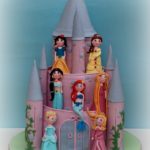 Adorable Disney Princess Cake