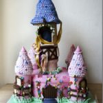 Terrific Tangled Castle Cake