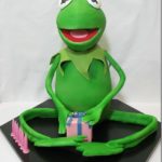 Stunning Kermit the Frog Cake