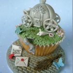 Magical Cinderella Carriage Cupcake