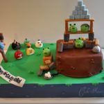 Awesome Angry Birds Birthday Cake