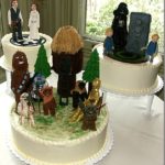 Awesome Star Wars Wedding Cake