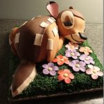 Cute Bambi Cake