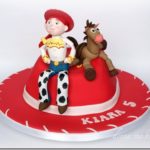 Rootin Tootin Jessie and Bullseye Cake