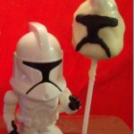 Star Wars Cake Pops: Clone Trooper