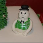 Have a Holly Jolly Christmas with this Burl Ives Snowman Cake