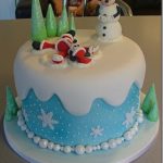 Wonderful Mickey and Minnie Mouse Christmas Cake