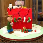 Wonderful Charlie Brown Christmas Cake