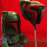 Star Wars Cake Pops: Boba Fett