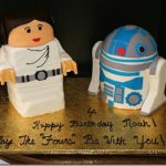 Star Wars Birthday Cake: May The Fours Be With You