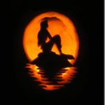 Lovely Little Mermaid Pumpkin Carvings