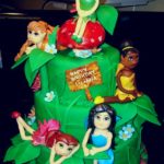 Tinker Bell Birthday Cake: Tinker Bell and Her Fairy Friends