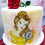 Belle Hand-painted cake