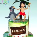 Marvelous Mowgli and Baloo Birthday Cake