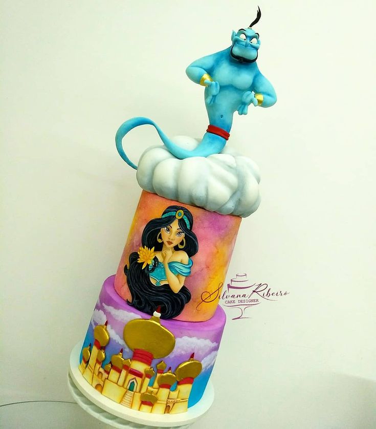 Genie and Jasmine Cake