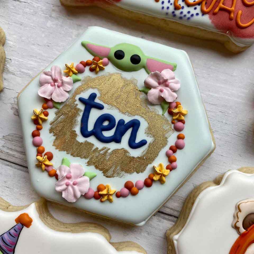 Baby-Yoda-10th-Birthday-Cookies