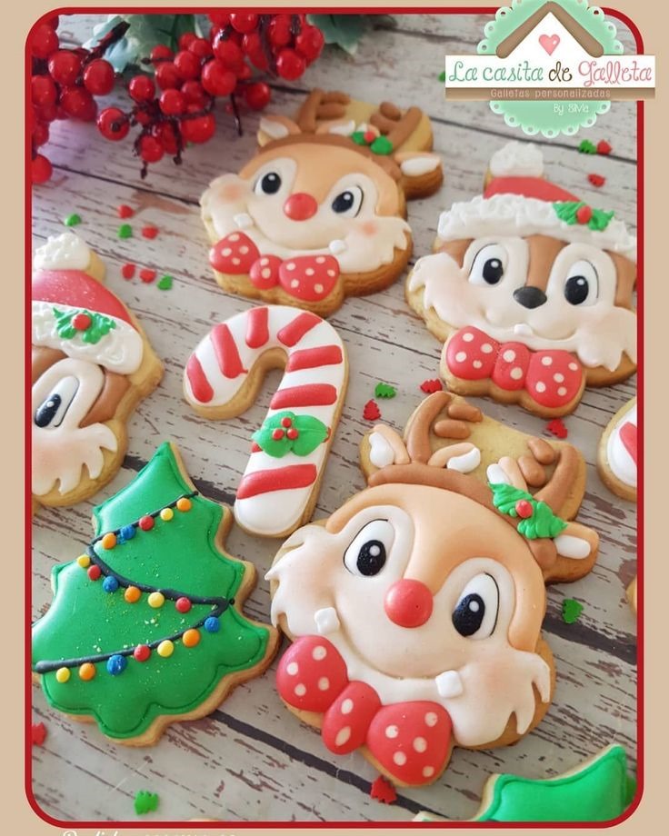 Chip and Dale Christmas Cookies 2