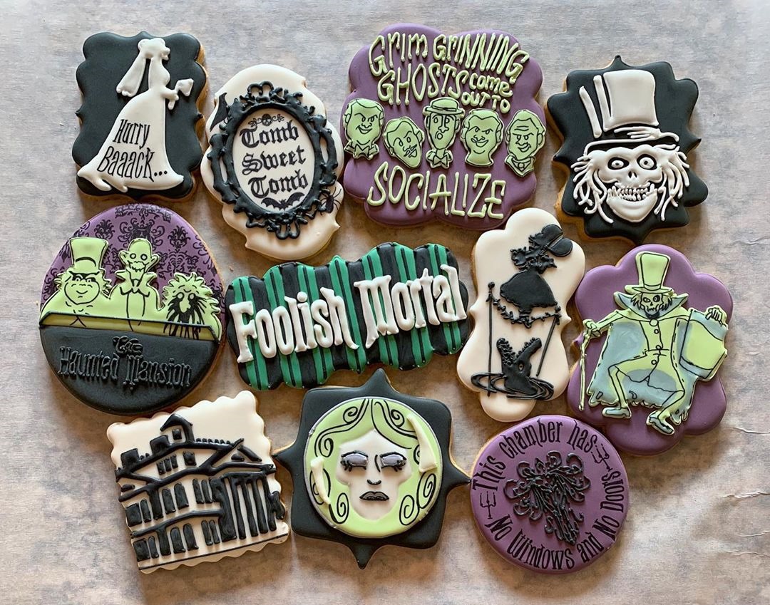 Disney Haunted Mansion Cookies